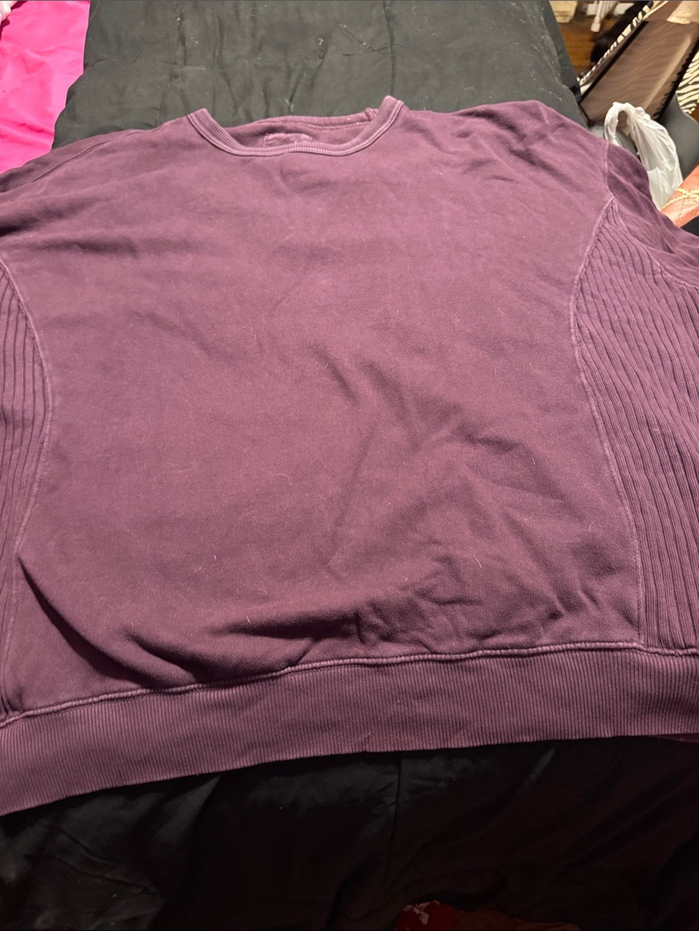 Aerie sweatshirt deep purple xxl